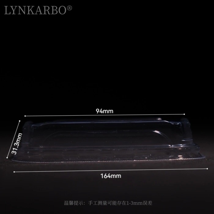 Couvercle de sushi de 164 mm