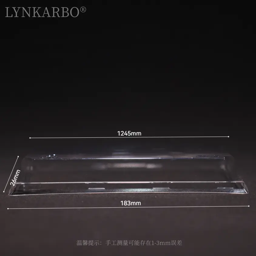 Couvercle de sushi de 183 mm