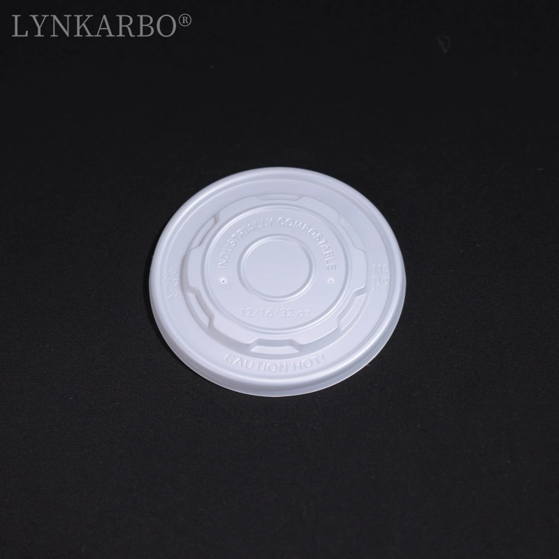 Couvercle de bol à soupe CPLA 115 mm