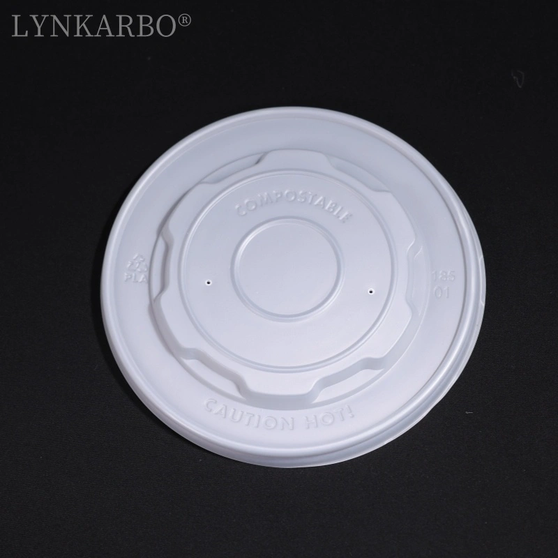 Couvercle de bol à soupe CPLA 185 mm